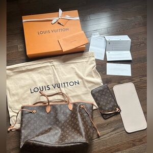 Louis Vuitton Neverfull GM Monogram - Beige